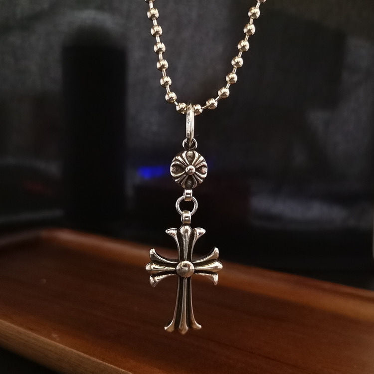 Chrome Heart Necklace Cross Necklace