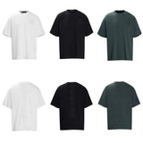 CHH Chrome Heart T Shirts Crowe Cross Print Short Sleeve T-Shirt Loose