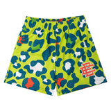 Eric Emanuel EE Shorts Leopard Style Mesh Shorts Summer Mesh Quick-Drying Basketball Pants