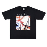 Rock Star T Shirt Printed T-shirt Short Sleeve Loose Street