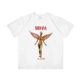 Rock Star T Shirt Printed T-shirt Cotton Loose