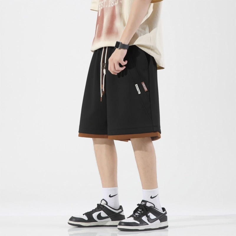 Nasa Shorts Men's Summer Trendy Sports All-Matching Loose Casual