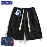Nasa Shorts Summer Casual Sports Pants Loose