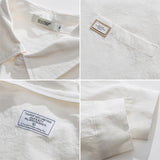 Men Long-Sleeved Shirt Men Spring Loose Casual Long Sleeves Jacket