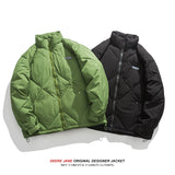 Men Coat Men's Winter Warm and Loose All-Matching Couple Cotton-Padded Clothes Casual Jacket