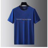 Tommy T Shirts Printed T-shirt Summer Casual Pure Cotton