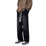 Unisex Jeans Vintage Jeans Loose Straight Pants Oversize Pants