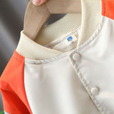 Boy Jacket Boy's Autumn Coat Kids' Jacket Spring and Autumn Western Style Baseball Uniform