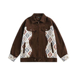 Unisex Baseball Jersey Vintage Loose Couple Jacket Autumn Jacket