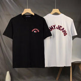 Tommy T Shirts Tommy Couple's Short-Sleeved T-shirt Embroidered Logo