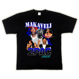 Hip Hop Rapper T Shirt Hip Hop Loose Heavy Short Sleeve T-shirt for Men and Women