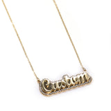 Jewelry Hip Hop Alphabet Necklace Custom Alphabet Word Up Alphabet Pieces