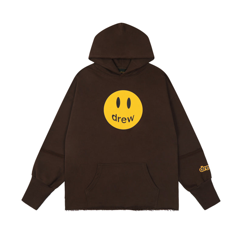 Drew House Hoodie Unisex Loose Casual Fleece Hoodie