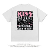 Rock Band T Shirt Short Sleeve T-shirt round Neck