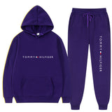 Tommy T Hoodie Men's Sport Suit Sports Sweater