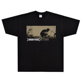 Rock Star T Shirt Linkin Park Meteora T-shirt Loose American Short Sleeve