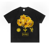 Rock Star T Shirt Two One Pilots Rock Distressed T-shirt Short Sleeve Loose
