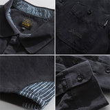 Men Long-Sleeved Shirt Spring Shirt Men Spring and Autumn Loose All-Matching Casual Shirt