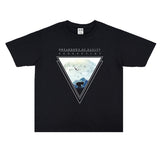 Rock Star T Shirt Break of Sanity Band Printed T-shirt Short Sleeve Cotton Loose