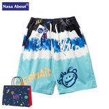 Nasa Shorts Summer Casual Sports Pants Loose