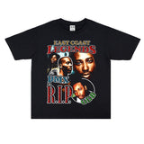 Rock Star T Shirt Short Sleeve Loose Cotton Crew Neck