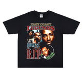 Rock Star T Shirt Short Sleeve Loose Cotton Crew Neck