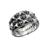 Chrome Heart Ring Vintage Thai Silver