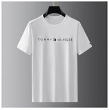 Tommy T Shirts Printed T-shirt Summer Casual Pure Cotton