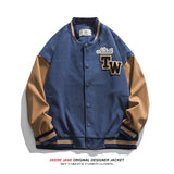 Men Baseball Jacket Baseball Uniform Men's Spring Jacket Men's Baggy Coat