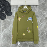 CHH Chrome Heart Hoodie Croix Cross Hooded Sweater Loose Zip Cap