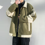 Nasa Jacket Jacket Men's Spring and Autumn Fashion Brand Loose Pu Handsome Boys