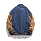 Men Baseball Jacket Baseball Uniform Men's Spring Jacket Men's Baggy Coat
