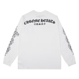 Chh Chrome Heart Long Sleeve Shirt Unisex Fashion Loose Long Sleeve Shirt
