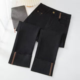 Unisex Jeans Straight Jeans High Waist Vintage