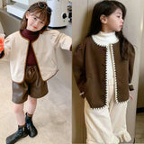 Girl Jacket Girls' Coat Autumn and Winter
