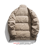 Men Coat Cotton Coat Men's Winter Loose Retro Coat