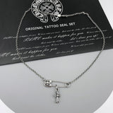 Chrome Heart Necklace Cross Necklace