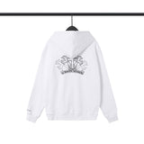 CHH Chrome Heart Hoodie Overlap Phantom Cross Zip Hooded Jacket