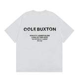 Cole Buxton T Shirts Hound Letter Print