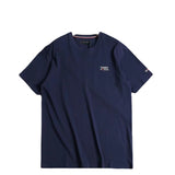 Tommy T Shirts Tommy Chest Embroidered Logo round Neck Short Sleeve T-shirt