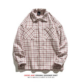 Men's Long-Sleeved Shirt Men's Loose All-Match Couple