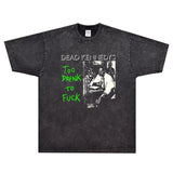 Rock Star T Shirt Dead Kennedys T-shirt Rock Band American Street Loose Short Sleeve