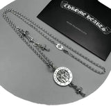 Chrome Heart Necklace Vintage Hip Hop Necklace