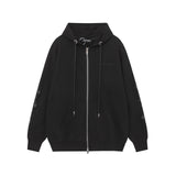 CHH Chrome Heart Hoodie Heavy Industries Embroidered Zip Sweater Hooded Jacket