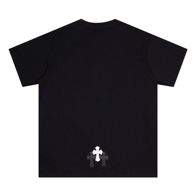 CHH Chrome Heart T Shirts Croix Printed Short Sleeve T-Shirt Loose