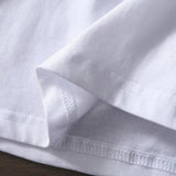 Tommy T Shirts Tommy Embroidered Letter Short Sleeve T-shirt