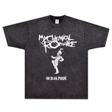Rock Star T Shirt My Chemical Romance Live and Rare T-shirt Rock Band Short Sleeve