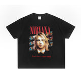 Rock Star T Shirt Printed T-shirt Cotton Loose
