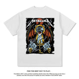 Rock Band T Shirt Short Sleeve T-shirt round Neck