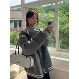 Unisex Baseball Jersey Vintage Fall Jacket